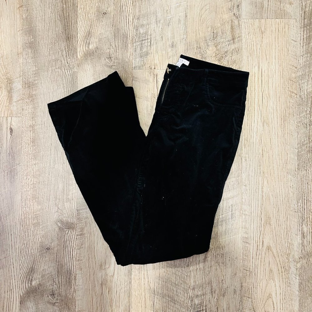 Cabi Brand Velvet Black Dress Pants size 8
